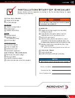 Preview for 21 page of Aerovent IM-502 Installation, Operation & Maintenance Manual