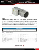 Предварительный просмотр 1 страницы Aerovent IM-895 Installation, Operation & Maintenance Manual