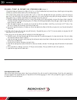 Preview for 12 page of Aerovent IM-895 Installation, Operation & Maintenance Manual