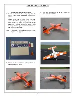 Preview for 68 page of AeroWorks 100cc Edge 540 ARF-QB Assembly Manual