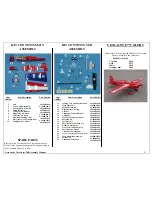 Предварительный просмотр 3 страницы AeroWorks 30cc BRAVATA ARF-QB Assembly Manual