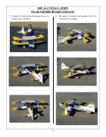 Preview for 58 page of AeroWorks 50cc Ultimate 20-300 ARF-QB Assembly Manual