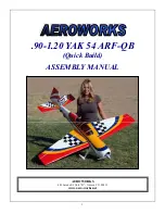 AeroWorks .90-1.20 YAK 54 ARF-QB Assembly Manual предпросмотр