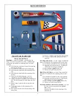 Предварительный просмотр 5 страницы AeroWorks .90-1.20 YAK 54 ARF-QB Assembly Manual