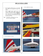 Предварительный просмотр 67 страницы AeroWorks .90-1.20 YAK 54 ARF-QB Assembly Manual