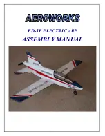 Preview for 1 page of AeroWorks BD-5B ELECTRIC ARF Assembly Manual