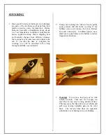 Preview for 8 page of AeroWorks BD-5B ELECTRIC ARF Assembly Manual