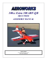 AeroWorks Extra 300 ARF-QB Assembly Manual preview