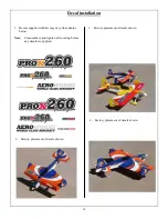 Preview for 34 page of AeroWorks ProX260 ARF-QB Assembly Manual