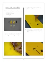 Preview for 17 page of AeroWorks Sport Cub S2 ARF-QB Assembly Manual