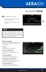 Предварительный просмотр 11 страницы Aerpro AERA10D User Manual