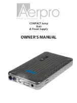 Предварительный просмотр 1 страницы Aerpro AP60003L Owner'S Manual