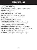 Предварительный просмотр 15 страницы Aerpro AP60003L Owner'S Manual