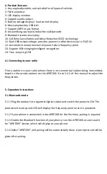 Preview for 3 page of Aerpro APBT200 User Manual