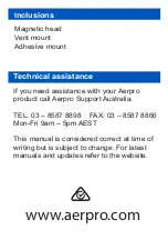 Preview for 8 page of Aerpro APMSMG1 Manual