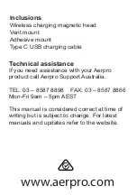 Preview for 9 page of Aerpro APMSWC1 Manual