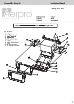 Aerpro FP8435 Installation Manual preview