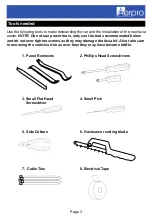 Preview for 3 page of Aerpro FP9550BK Installation & User Manual