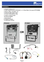 Preview for 5 page of Aerpro FP9550BK Installation & User Manual