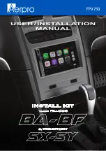 Preview for 1 page of Aerpro FP9750 User & Installation Manual