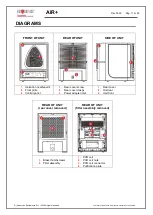 Предварительный просмотр 11 страницы Aerservice Equipments AIR+ Instruction Manual For Use And Maintenance