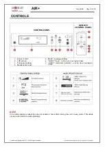 Предварительный просмотр 13 страницы Aerservice Equipments AIR+ Instruction Manual For Use And Maintenance