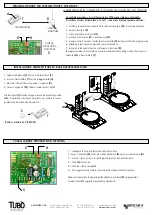 Предварительный просмотр 2 страницы AERTECNICA TUBO ROBO CM186TR Instructions