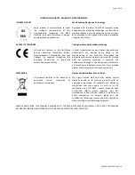 Предварительный просмотр 2 страницы Aertesi ECOELEGANT SERIES Installation And Operation Manual