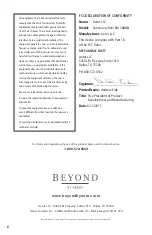 Preview for 8 page of Aerus BEYOND SANCTUAIRY MINI Owner'S Manual