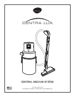 Aerus Centra LUX Manual preview