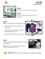 Preview for 3 page of Aerus HF 300 Operation Manual