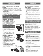 Preview for 10 page of Aerus LUX CLASSIC Quick Start Manual