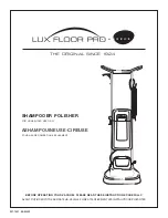 Aerus LUX FLOOR PRO Instructions Manual предпросмотр