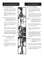 Preview for 13 page of Aerus LUX FLOOR PRO Instructions Manual