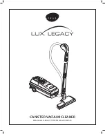 Preview for 1 page of Aerus LUX LEGASY C153E Manual