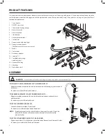 Preview for 4 page of Aerus LUX LEGASY C153E Manual