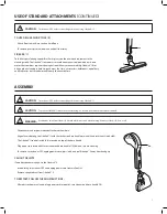 Preview for 7 page of Aerus LUX LEGASY C153E Manual