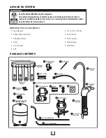 Preview for 3 page of Aerus ORIGINS RO400 Operation Manual