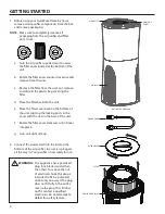 Preview for 4 page of Aerus QuietPure home Instruction Manual