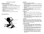 Aervoe Max Burton 6951 Operating Instructions предпросмотр