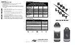 Aervoe Snap Light 7805 Operating Instructions preview