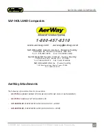 Preview for 17 page of AerWay AWATS-100-AG-4 Owner'S/Operator'S Manual