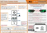 Предварительный просмотр 1 страницы AES global DECT Extra Manual