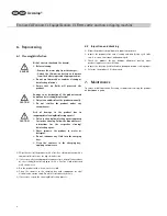 Предварительный просмотр 10 страницы Aesculap Econom CL Instructions For Use Manual