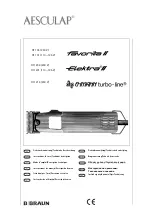 Aesculap Ehmann tirbo-line Instructions For Use Manual preview