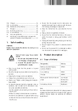 Preview for 5 page of Aesculap FAV5 CL Instructions For Use Manual