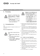 Preview for 12 page of Aesculap FAV5 CL Instructions For Use Manual