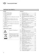 Preview for 36 page of Aesculap FAV5 CL Instructions For Use Manual