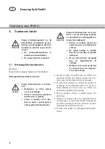 Preview for 44 page of Aesculap FAV5 CL Instructions For Use Manual