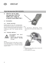 Предварительный просмотр 22 страницы Aesculap FAV5 Instructions For Use/Technical Description
